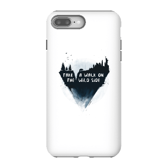 Balazs Solti Take A Walk On The Wild Side Phone Case for iPhone and Android - iPhone 8 Plus - Tough Case - Matte
