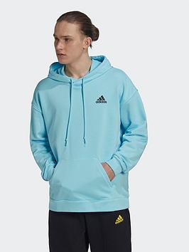Adidas Clubhouse Tennis Hoodie - Blue
