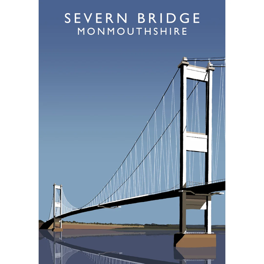 'Severn Bridge' Graphic Art