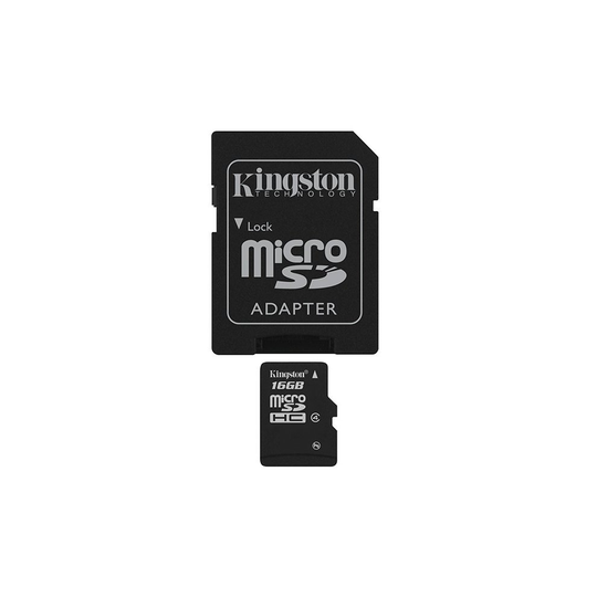 Kingston Technology 16Gb microSDHC 16GB MicroSDHC Flash Class 4 memory card