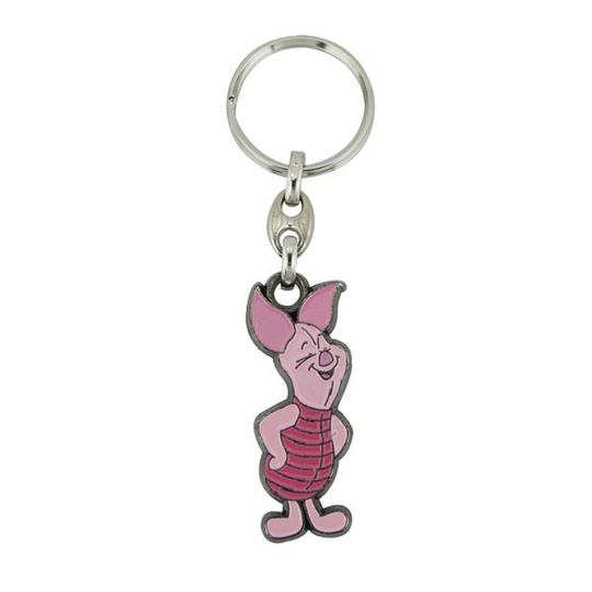 Disney Winnie The Pooh - Piglet Enamelled Licensed Keychain-Keyring