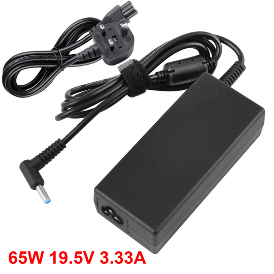 FUTUREBATT 19.5V 3.33A Laptop Adapter Charger for HP ProBook 430 440 G4 Stream 11 13 14 X2 Chromebook 11 14 Envy 13 15 17 M6