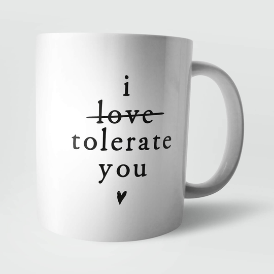 I Tolerate You Mug