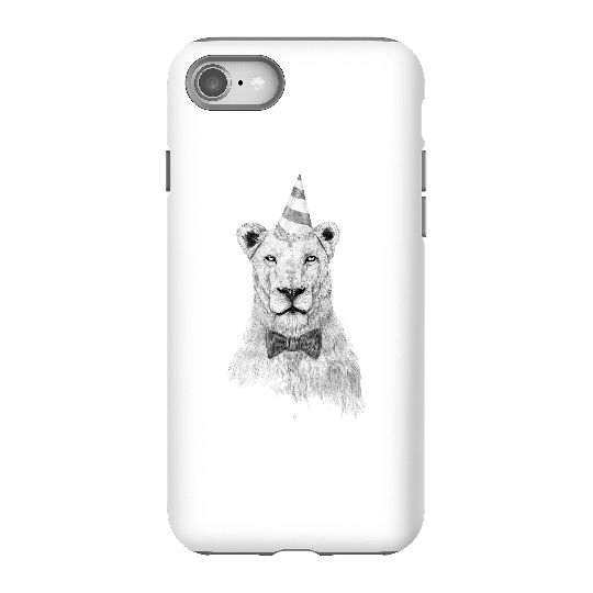 Balazs Solti Party Lion Phone Case for iPhone and Android - iPhone 8 - Tough Case - Matte