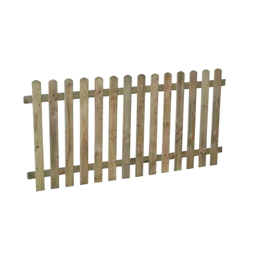 Forest Garden 2'11'' x 6' (90 x 183cm) Pressure Treated Heavy Duty Pale Fence Panel
