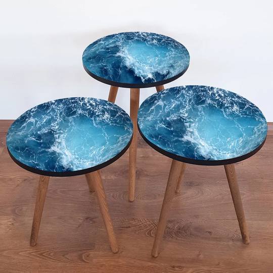 Aubuchon 3 Piece Nest of Tables