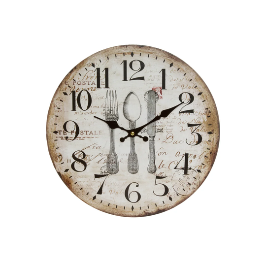 Crane 34cm Wall Clock