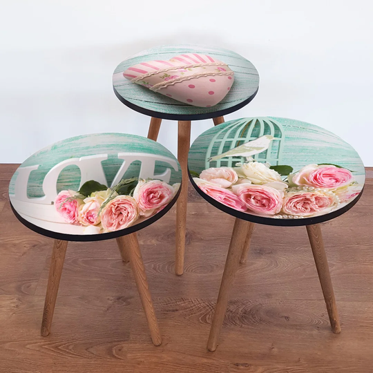 Ascencio 3 Piece Nest of Tables