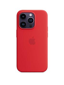 Apple Iphone 14 Pro Silicone Case With Magsafe - (Product)Red