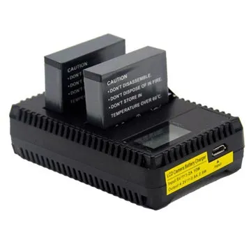 GoPro Hero4 LCD Dual Battery Charger - Black