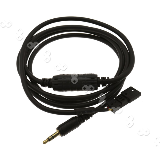 Car 3.5mm AUX Adapter 1.3m Audio Cable For BMW BM54 E39 E46 E53 X5 16:9