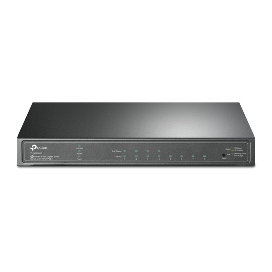 TP-Link TL-SG2008P - JetStream 8-Port Gigabit Smart Switch - 4-Port PoE+