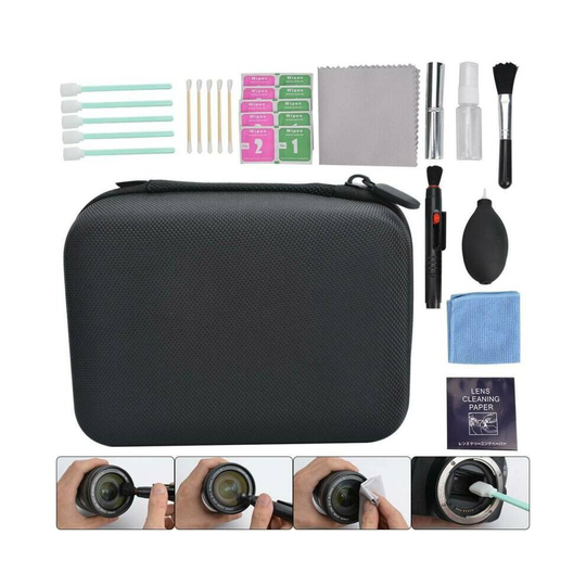 Portable Lens Camera Cleaning DSLR Kit For Canon/Nikon/Sony Panasonic