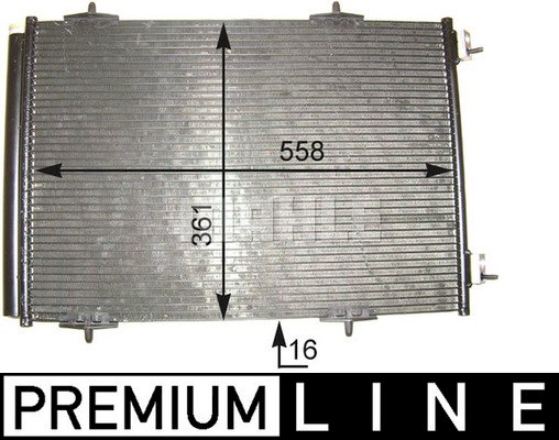 Condenser Air Conditioning 8FC351303-661 by BEHR