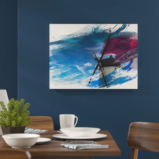 'Windmill' Graphic Art Print Poster