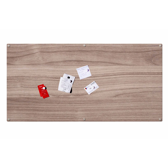 Wood Magnetic Wall Mounted Photo Memo Board