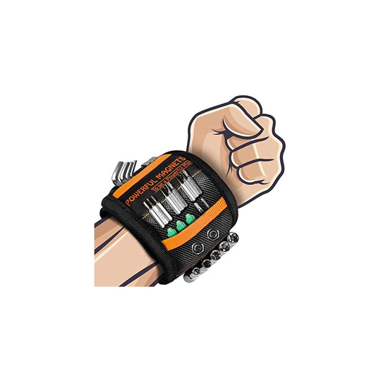 Gifts for Men Dad Magnetic Wristband - DIY Tools Belt Holding Screws Gadgets for Men Gifts, Secret Santa Gifts Christmas Stocking Fillers for Men,