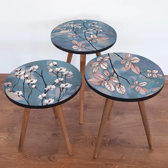 Arceneaux 3 Piece Nest of Tables