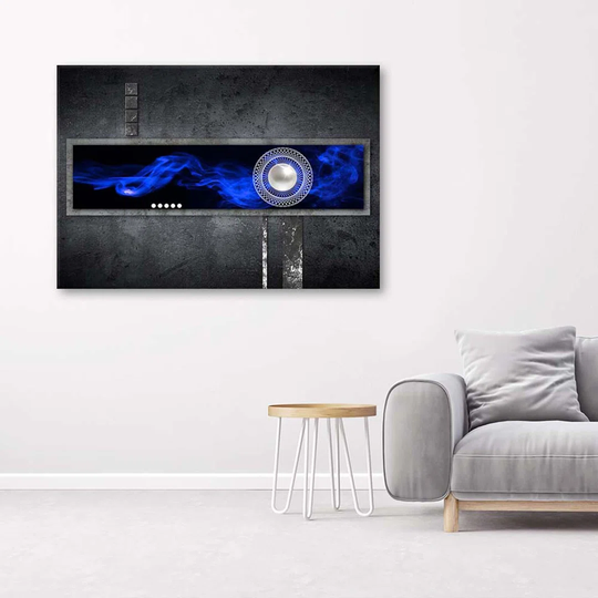 Canvas Print Abstract Diamond 3D