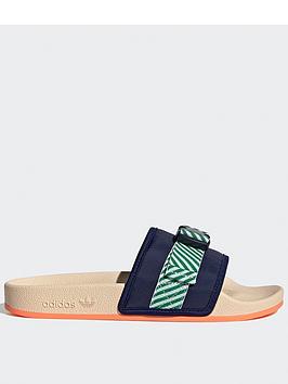 Adidas Originals Pouchylette Slides - Blue/Pink
