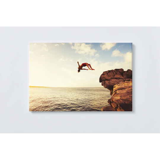 Cliffdiver Magnetic Wall Mounted Cork Board