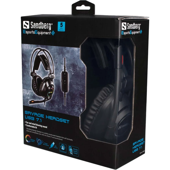 Sandberg Savage Headset USB