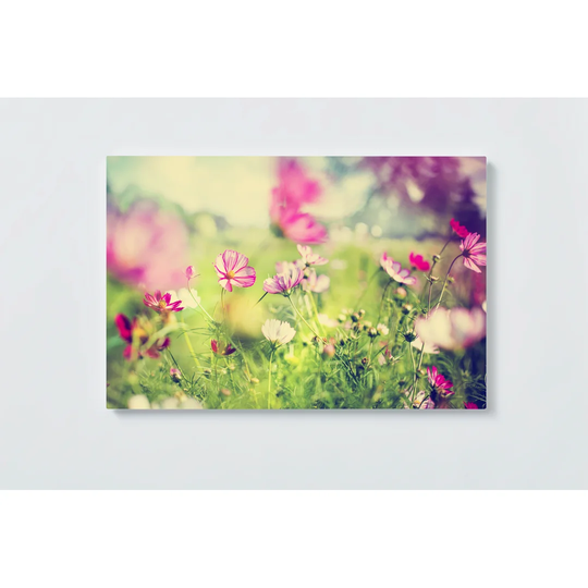 Floral Meadow Magnetic Wall Mounted Cork Board