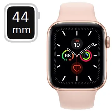 Apple Watch Series 5 GPS MWVE2FD/A - Aluminium Case, Sport Band, 44mm - Gold
