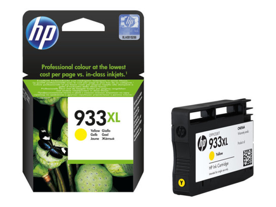 HP 933xl Original Yellow Ink Cartridge - CN056AE