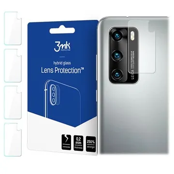 3MK Hybrid Huawei P40 Camera Lens Protector - 4 Pcs.