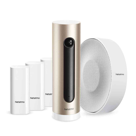Netatmo Indoor Security Camera With Sensors + Siren