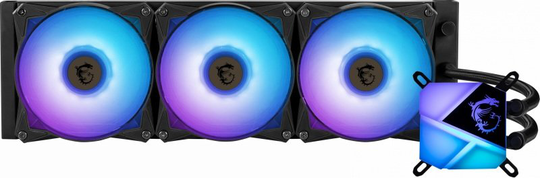 MSI MAG CORELIQUID C360 CPU AIO Liquid Cooler for Intel, AMD and LGA1700 Ready