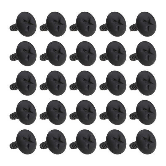 25Pcs Car Auto Headlight Engine Battery Cover Retainer Screws 7H0915450