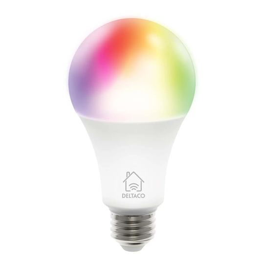Deltaco Smart Home Rgb Led Lamp 3-pack