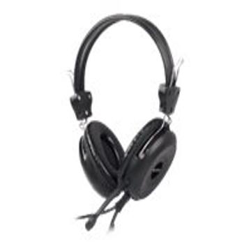 A4tech HS-30 ComfortFit Wired Headset - Black