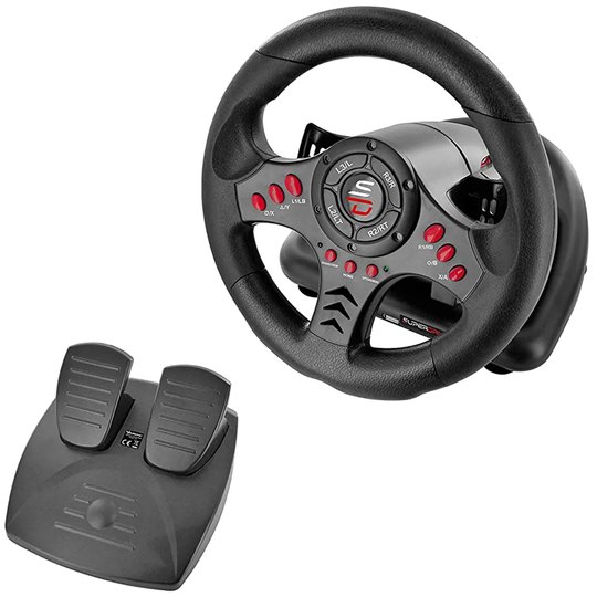 Superdrive SV400 Racing Wheel For PS4, Xbox One, PC & PS3 - Black