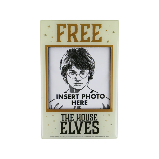 8 x 8 cm Plastic Magnetic Frame in Beige/Black