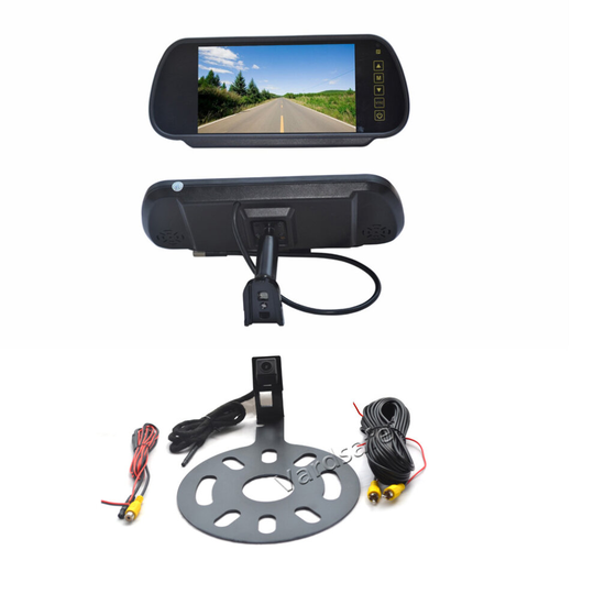 7 Inch Replacement Rear View Screen Display & Reverse Camera for Jeep Wrangler (2007-2018)