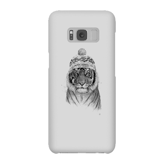 Balazs Solti Winter Tiger Phone Case for iPhone and Android - Samsung S8 - Snap Case - Matte