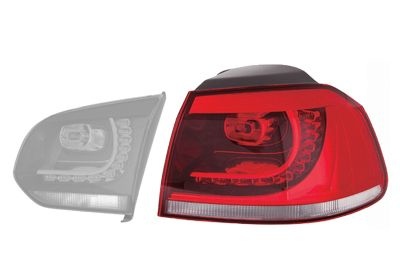 Combination Tail Light 5765932 Van Wezel 5765932