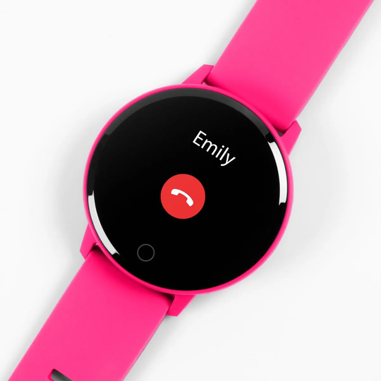 Reflex Active Series 9 Smart Watch With Colour Touch Screen And Up To 7 Day Battery Life Pink