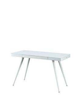 Koble Tori 3.0 Desk With Wireless Charging, Speakers And Bluetooth Connection - White