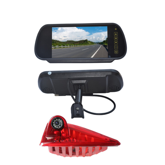 7 Inch Replacement Rear View Mirror Display & Reverse Camera for Renault Master / Opel Vauxhall Movano / Nissan NV400