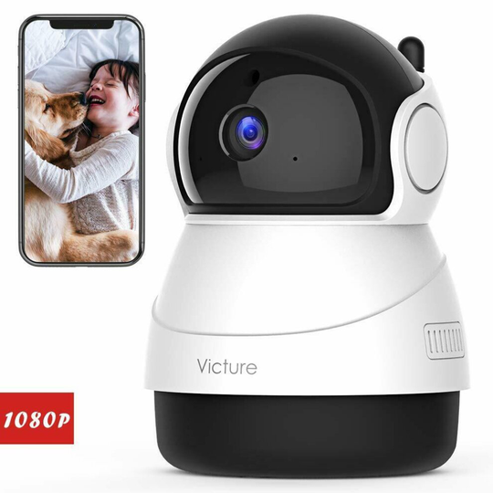 1080P FHD WiFi IP Camera Baby Monitor with Motion Detection 2-Way