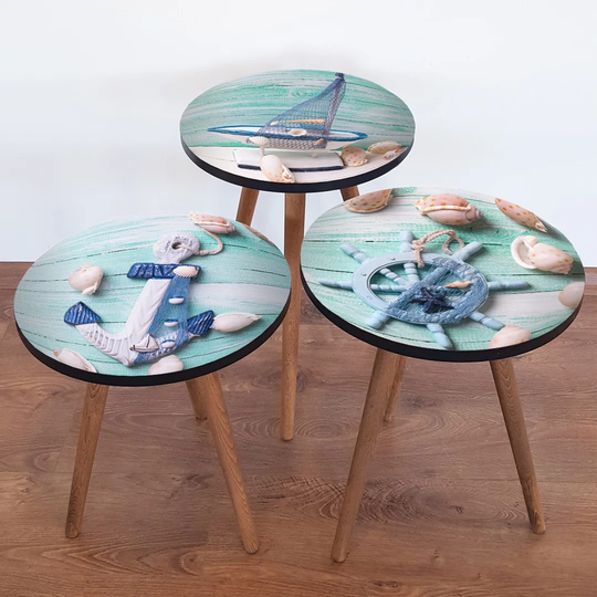 Batres 3 Piece Nest of Tables