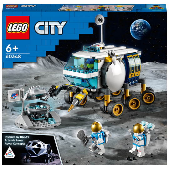 LEGO City: Lunar Roving Vehicle Space Toy Building Set (60348)