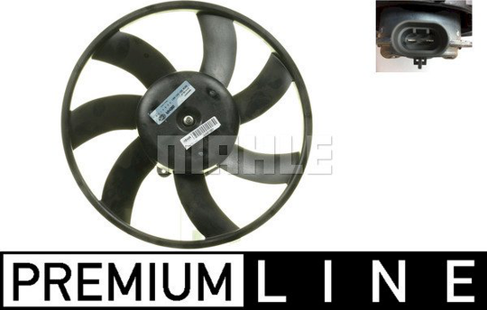 Air Conditioning fan 8EW351041-661 by BEHR Right