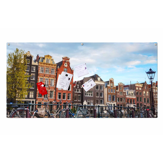 Amsterdam Magnetic Wall Mounted Photo Memo Board