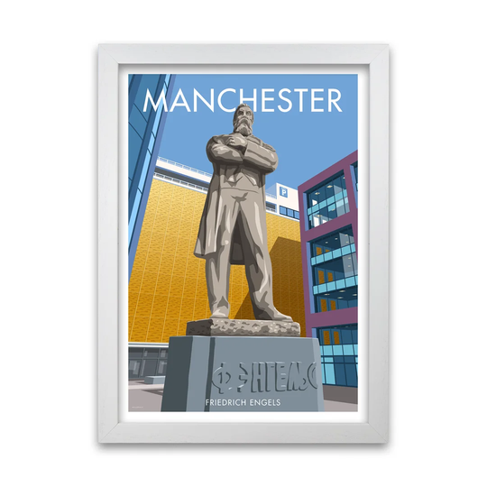 'Manchester Engels' Graphict Art