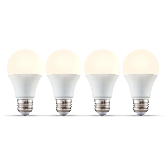 B.K.Light LED Wifi Bulb Smart Home Lamp Dimmable Bulb E27 Alexa Google 9W 4Er SET
